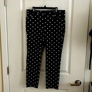 Banana Republic Polka Dot Pants - women’s size 4